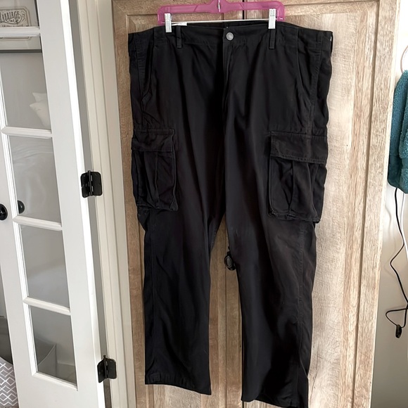 Levi's Pants Levis Big Tall Slim Fit Cargo Pants Black Nwt Loose
